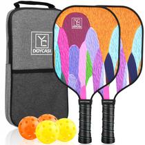 Conjunto de pás Pickleball YC DGYCASI 2024 aprovado pela USAPA x2