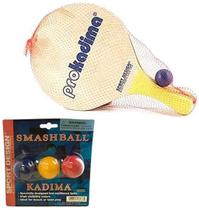 Conjunto de pás Proco Pro Kadima com bolas Smash de reposição
