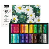 Conjunto de pastéis a óleo Artecho 48 cores para pintura artística 70x10mm