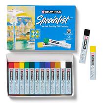 Conjunto de Pastéis a Óleo SAKURA Cray-Pas Specialist com 12 Cores Conjunto de Pastéis a Óleo SAKURA Cray-Pas Specialist com 12 Cores