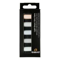 Conjunto de Pastel Seco Rembrandt Micro 5 Tons de Cinza Claro Conjunto de Pastel Seco Rembrandt Micro 5 Tons de Cinza Claro