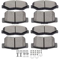 Conjunto de pastilhas de freio SCITOO D914 D537 Ceramic para Acura ILX 2013-2015, Honda Civic 2012-2015, Honda Accord 2003-2007