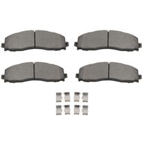 Conjunto de pastilhas de freio SCITOO Metallic Rear com hardware Ford F-250/350/450