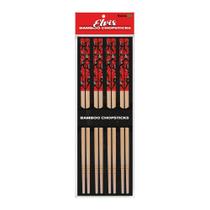 Conjunto de pauzinhos GAMAGO Elvis Jailhouse Bamboo 4 pares Conjunto de pauzinhos GAMAGO Elvis Jailhouse Bamboo 4 pares