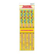Conjunto de pauzinhos GAMAGO Ramen Cast Bamboo 4 pares de 23,5 cm Conjunto de pauzinhos GAMAGO Ramen Cast Bamboo 4 pares de 23,5 cm