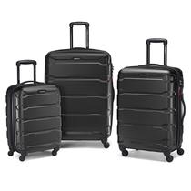 Conjunto de PC Suitcase Samsonite Omni 20"/24"/28" expansível preto