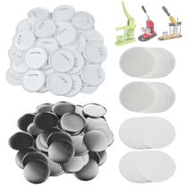 Conjunto de peças de botão Happizza 100 conjuntos de 75 mm para fabricante de botões