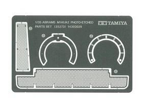 Conjunto de peças Photo Etch para tanque Abrams M1A1/A2 1/35 dos EUA Conjunto de peças Photo Etch para tanque Abrams M1A1/A2 1/35 dos EUA