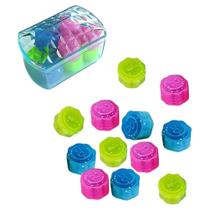 Conjunto De Pedras Gonggi Coloridas 12 Peças Jogo Tradicional Coreano Brinquedo Antiestresse Para Conjunto De Pedras Gonggi Coloridas 12 Peças Jogo Tradicional Coreano Brinquedo Antiestresse Para