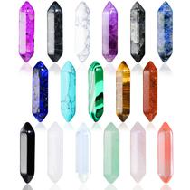 Conjunto de pedras Healing Crystals Modacraft com caixa de armazenamento, 17 unidades Conjunto de pedras Healing Crystals Modacraft com caixa de armazenamento, 17 unidades