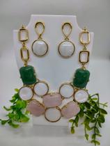 Conjunto de pedras naturais brasileira mistas Conjunto de pedras naturais brasileira mistas