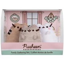 Conjunto de Pelúcia Pusheen GUND - Ideal para Reunião Familiar
