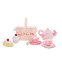Conjunto de pelúcia Toy Tea Party Mud Pie My First Tea Party Girls