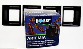 Conjunto de Peneiras para Artêmia Brine Shrimp Direct com 4 Peças Empilháveis 8,6 x 7,9 x 4,4 cm Conjunto de Peneiras para Artêmia Brine Shrimp Direct com 4 Peças Empilháveis 8,6 x 7,9 x 4,4 cm