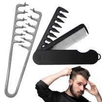 Conjunto de Pente DZZ Dobrável para Volume e Textura, Uso Duplo Conjunto de Pente DZZ Dobrável para Volume e Textura, Uso Duplo