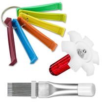 Conjunto de pentes de aleta para ar condicionado Cenipar FCR6 com metal e plástico Conjunto de pentes de aleta para ar condicionado Cenipar FCR6 com metal e plástico