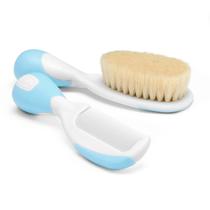 Conjunto de pentes e escovas Chicco 06569.20 azul para bebê Conjunto de pentes e escovas Chicco 06569.20 azul para bebê