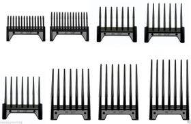 Conjunto de Pentes Guia para Máquina Oster 76926-800 com 8 Peças Conjunto de Pentes Guia para Máquina Oster 76926-800 com 8 Peças