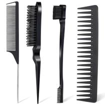 Conjunto de pentes modeladores de escova de cabelo Anmieciu para mulheres e homens, 4 unidades