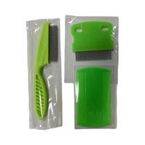 Conjunto De Pentes Para Gatos 3 Peças Remove Pulgas Muco Crustáceos Suprimentos Para Animais De