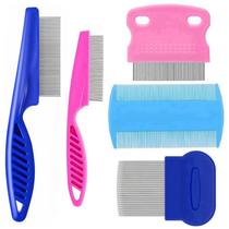 Conjunto de Pentes para Tosa de Pets JUWANTU 5 Peças em Aço Inoxidável Conjunto de Pentes para Tosa de Pets JUWANTU 5 Peças em Aço Inoxidável
