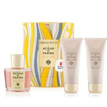 Conjunto de Perfume Acqua di Parma Rosa Nobile 100ml - 3 Unidades - Presente