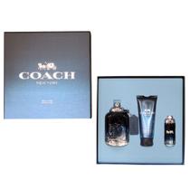 Conjunto de Perfume Coach Blue Masculino Eau de Toilette 100ml - 3 Peças