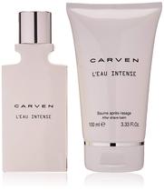 Conjunto de perfume de presente Carven Leau Intense para homens, 2 peças Conjunto de perfume de presente Carven Leau Intense para homens, 2 peças