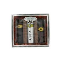 Conjunto de perfume de presente Fragluxe Cuba Gold para homens EDT 100 ml x 2