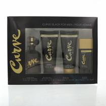 Conjunto de perfume de presente Liz Claiborne Curve Black para homens