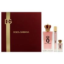 Conjunto de Perfume Dolce&Gabbana Q Feminino 3 Peças EDP 100 ml