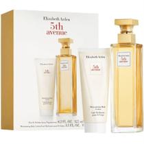 Conjunto de perfume Elizabeth Arden 5th Avenue 125 ml, 3 peças para mulheres Conjunto de perfume Elizabeth Arden 5th Avenue 125 ml, 3 peças para mulheres