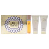 Conjunto de perfume Elizabeth Taylor White Diamonds 3,3 onças EDT, loção e sabonete líquido