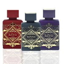 Conjunto de Perfume Lattafa Bade'e Al Oud - 3 Eau de Parfum de 100ml Conjunto de Perfume Lattafa Bade'e Al Oud - 3 Eau de Parfum de 100ml