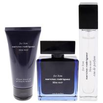Conjunto de perfume Narciso Rodriguez Bleu Noir para homens 100ml