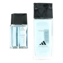 Conjunto de perfume para presente adidas Moves Eau De Toilette 30 ml e desodorante 75 ml para homens