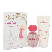 Conjunto de perfume para presente Gres Cabotine Rose Duo EDT 100 ml + loção corporal 200 ml para mulheres