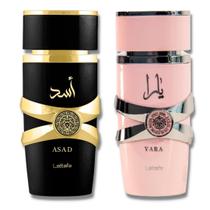 Conjunto de perfume para presente Lattaffa Asad & Lattaffa Yara Eau De Parfum Conjunto de perfume para presente Lattaffa Asad & Lattaffa Yara Eau De Parfum