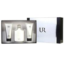 Conjunto de Perfume Usher Ur - Eau de Toilette 100ml + Loção Pós-Barba + Desodorante