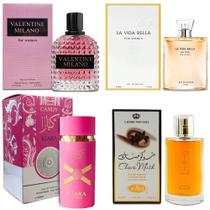 Conjunto de Perfumes AFLUXE 4 Peças Eau de Parfum 100 ml Cada