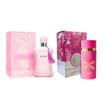 Conjunto de Perfumes AFLUXE Delilah 100ml Fragrância Floral Conjunto de Perfumes AFLUXE Delilah 100ml Fragrância Floral
