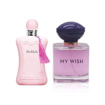 Conjunto de Perfumes AFLUXE Delilah My Wish 100ml Cada
