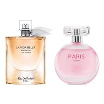 Conjunto de Perfumes AFLUXE La Vida Bella & Paris 100ml Cada Conjunto de Perfumes AFLUXE La Vida Bella & Paris 100ml Cada