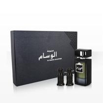 Conjunto de perfumes Arabian Oud Al Wisam Bag com Maajoun, Royal Mabthooth Conjunto de perfumes Arabian Oud Al Wisam Bag com Maajoun, Royal Mabthooth