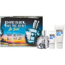 Conjunto de perfumes Diesel ONLY THE BRAVE para homens Eau de Toilette 125 ml Conjunto de perfumes Diesel ONLY THE BRAVE para homens Eau de Toilette 125 ml