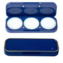 Conjunto de perfumes ēma Solid Travel com 3 cápsulas recarregáveis de couro, tuberosa e figo