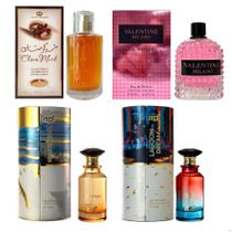 Conjunto de Perfumes Femininos AFLUXE 4 Peças Eau de Parfum Conjunto de Perfumes Femininos AFLUXE 4 Peças Eau de Parfum