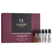 Conjunto de perfumes H HABIBI Deluxe Discovery feminino 6x2ml com caixa