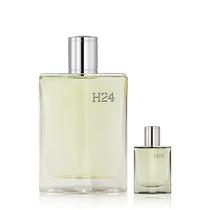 Conjunto de perfumes Hermes H24 Eau De Parfum 125 ml + 30 ml para homens Conjunto de perfumes Hermes H24 Eau De Parfum 125 ml + 30 ml para homens