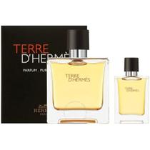 Conjunto de perfumes Hermes Terre d'Hermes para homens 75mL + 12mL